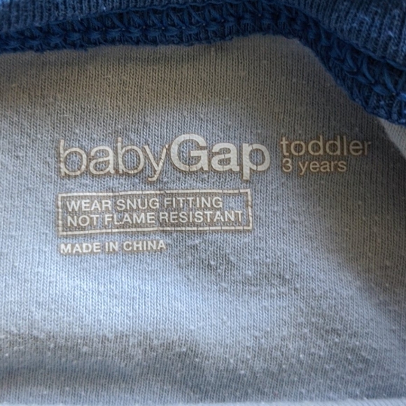 Gap Long John pajama set size 3T - Picture 2 of 2